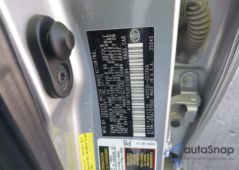 2015 Toyota Camry Xse from USA, damaged, VIN 4T1BF1FK9FU108104